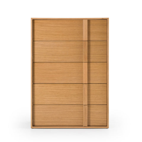 Nova Domus Berlin Modern Natural Oak Chest Model VGMA-BR-92-1-CST-NAT