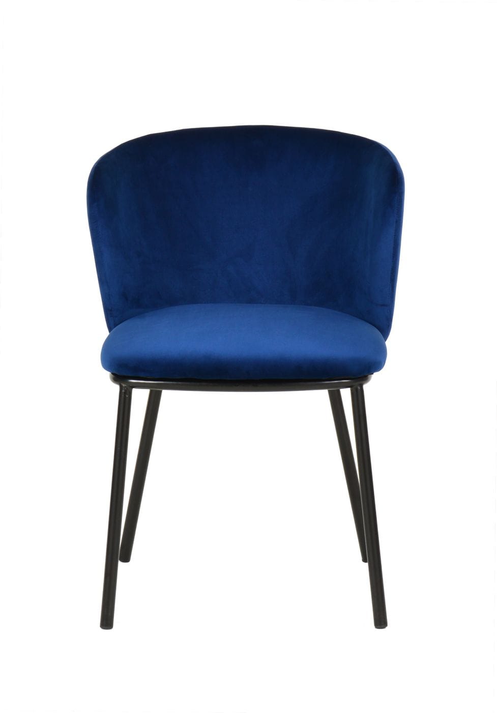 Modrest Bessie Modern Blue Velvet Dining Chair (Set Of 2) Model VGFH139131-BLU-DC