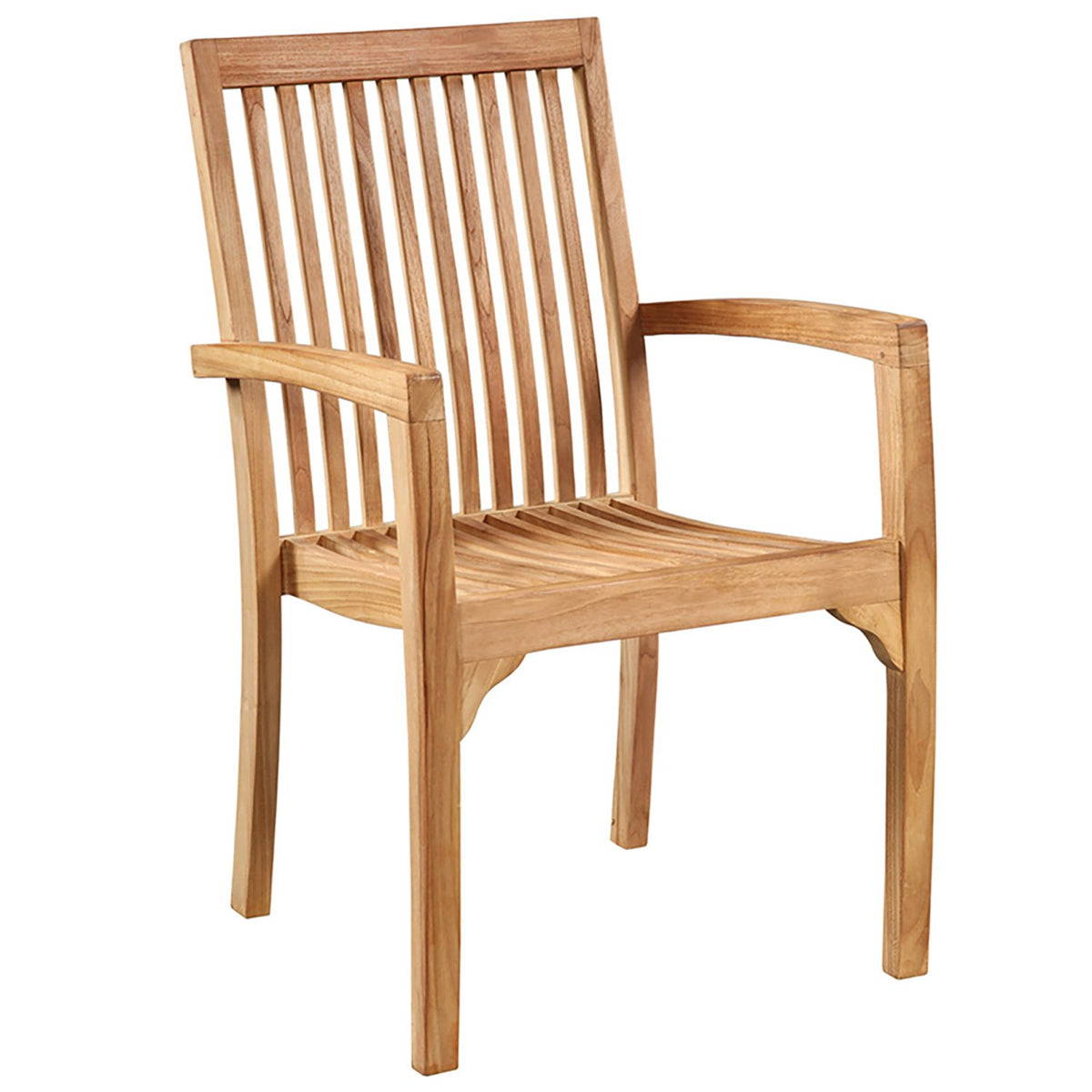 Ashdown Natural Finish Outdoor Arm Chair