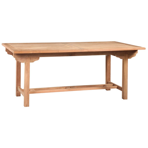 Artest Natural Finish Outdoor Dining Table