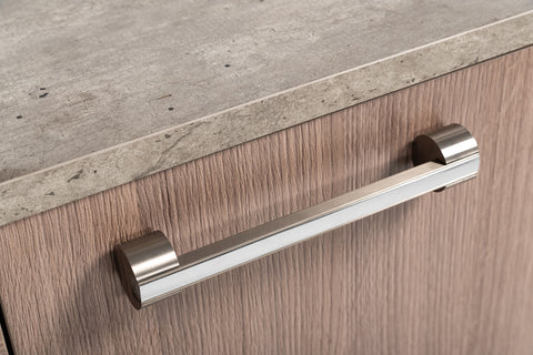 Nova Domus Boston Modern Brown Oak & Faux Concrete Office File Cabinet Model VGANBOSTON-FC