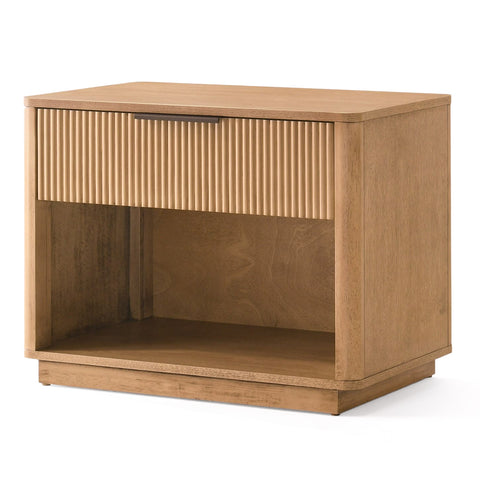 Nova Domus Santa Monica Modern Natural Oak Nightstand Model VGMABR-144-NS