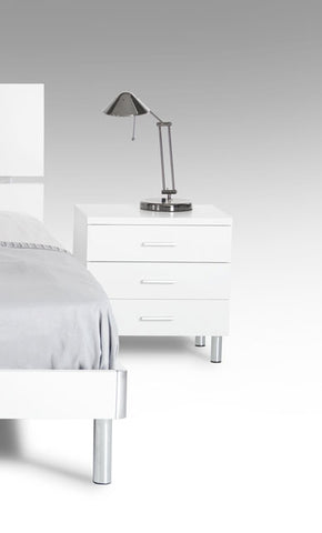 Modrest Bravo Modern White Nightstand Model VGDEB1010-WHT