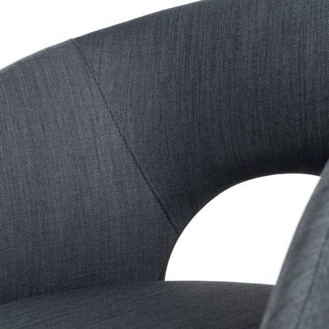 Modrest Brea Charcoal Fabric Dining Chair By VIG Furniture