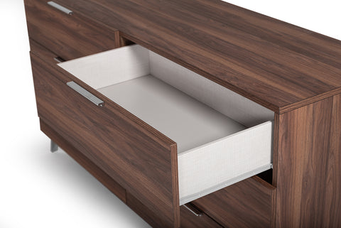 Nova Domus Brooklyn Italian Modern Walnut Dresser Model VGACBROOKLYN-DRSR