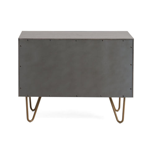 Modrest Bryan Modern Grey Nightstand Model VGMABR-82-GREY-NS