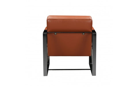 C67 - Camel Leather Accent ChairModel:  C67-CAMEL-CH