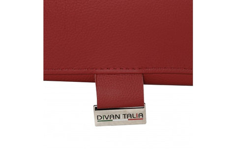 C67 - Red Leather Accent ChairModel:  C67-RED-CH