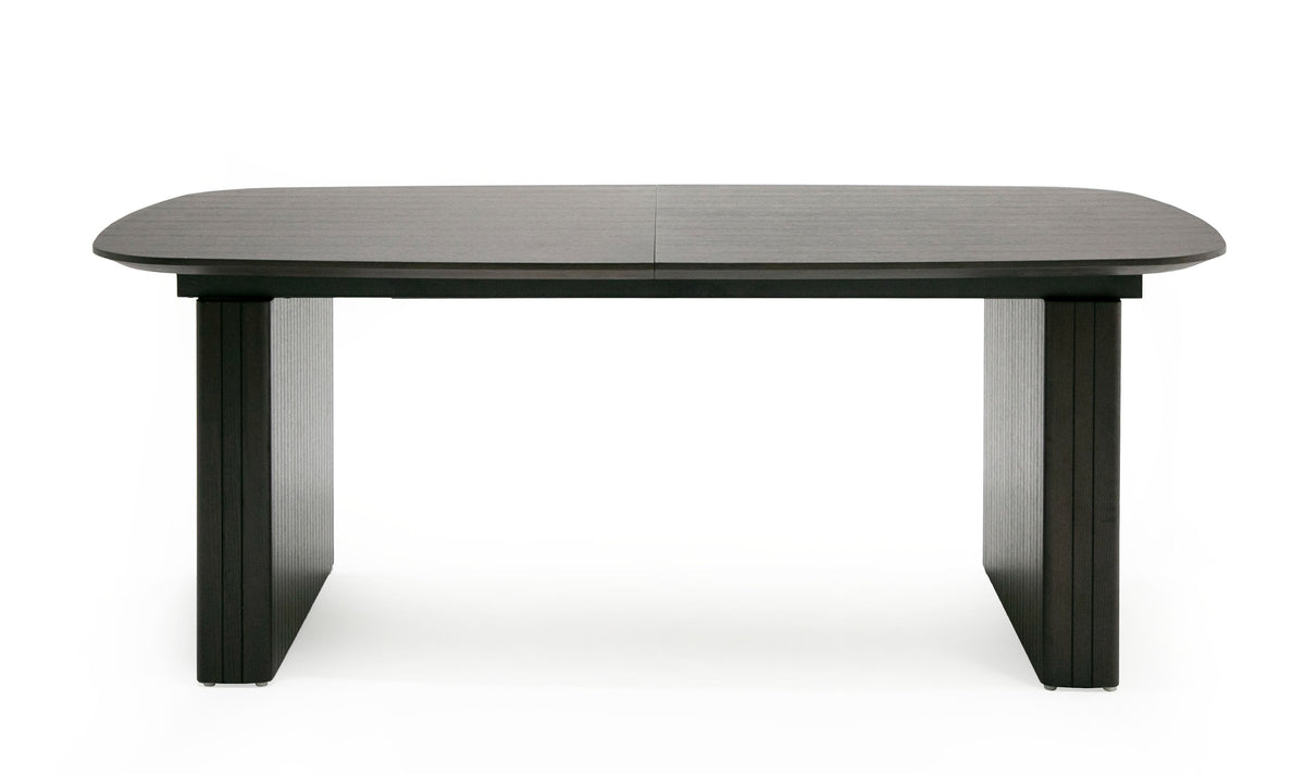 Modrest Calhoun Modern Smoked Oak Extendable Dining Table Model VGDWJ3572-BRN-DT