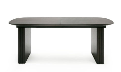 Modrest Calhoun Modern Smoked Oak Extendable Dining Table Model VGDWJ3572-BRN-DT