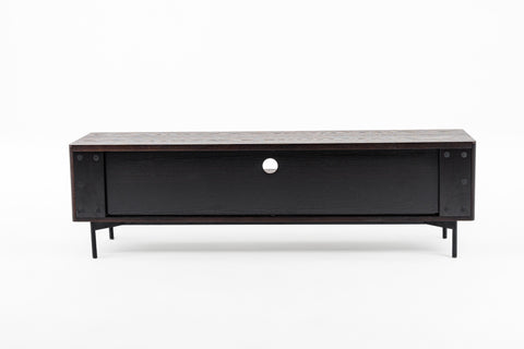 Modrest Calhoun Modern Smoked Ash Tv Stand Model VGDWJ9737-BRN-TV