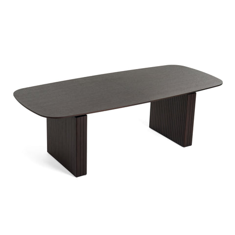 Modrest Calhoun Modern Smoked Oak Extendable Dining Table Model VGDWJ3572-2-BRN-DT