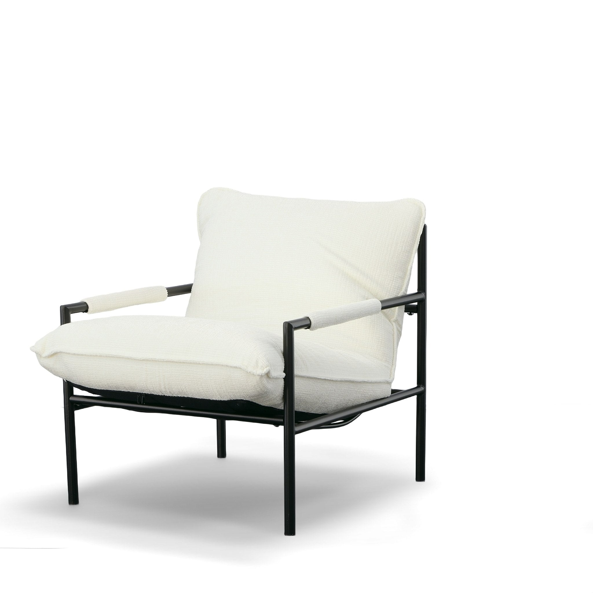 Modrest Calumet Modern White Accent Chair Model VGFH-359616-WB-DC
