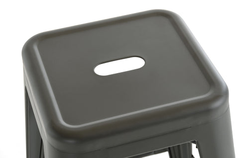 Dink Modern Grey Metal Bar Stool (Set Of 4) Model VGCBT-5825-GRY