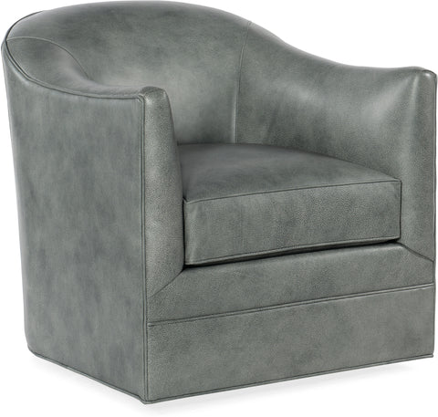 Hooker Furniture Living Room Gideon Swivel Club Chair