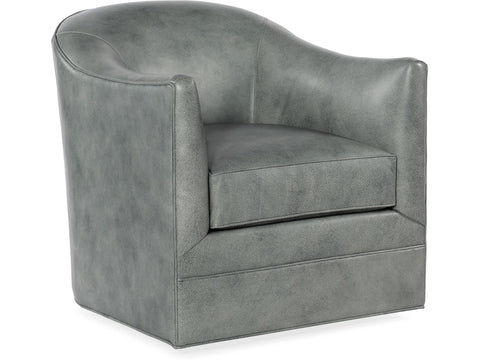 Hooker Furniture Living Room Gideon Swivel Club Chair