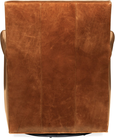 Hooker Furniture Living Room Jilian Swivel Club Chair