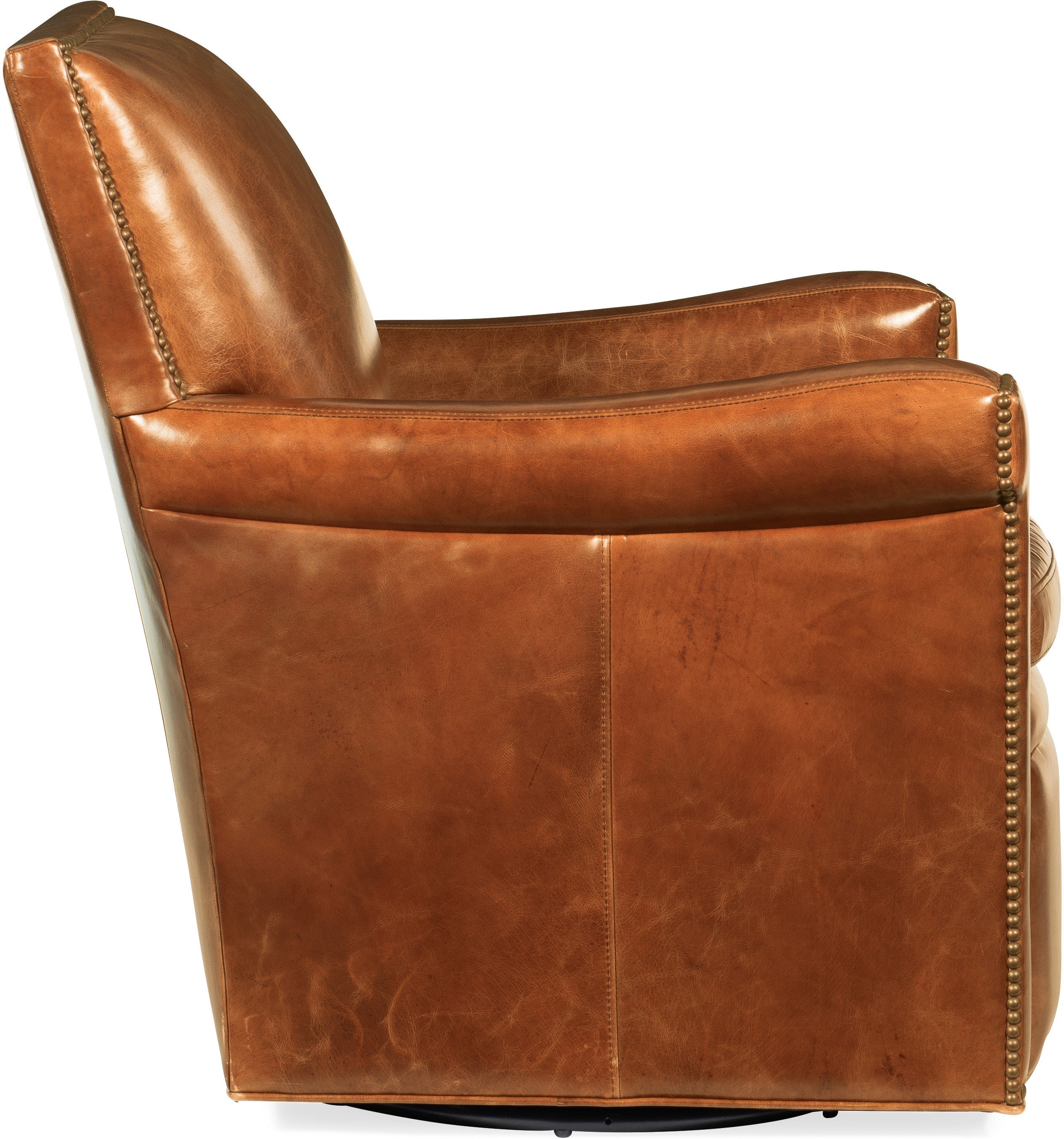 Hooker Furniture Living Room Jilian Swivel Club Chair
