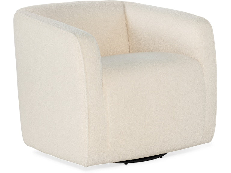 Hooker Furniture Living Room Bennet Swivel Club Chair