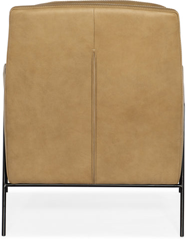 Hooker Furniture Living Room Amette Metal Frame Club Chair