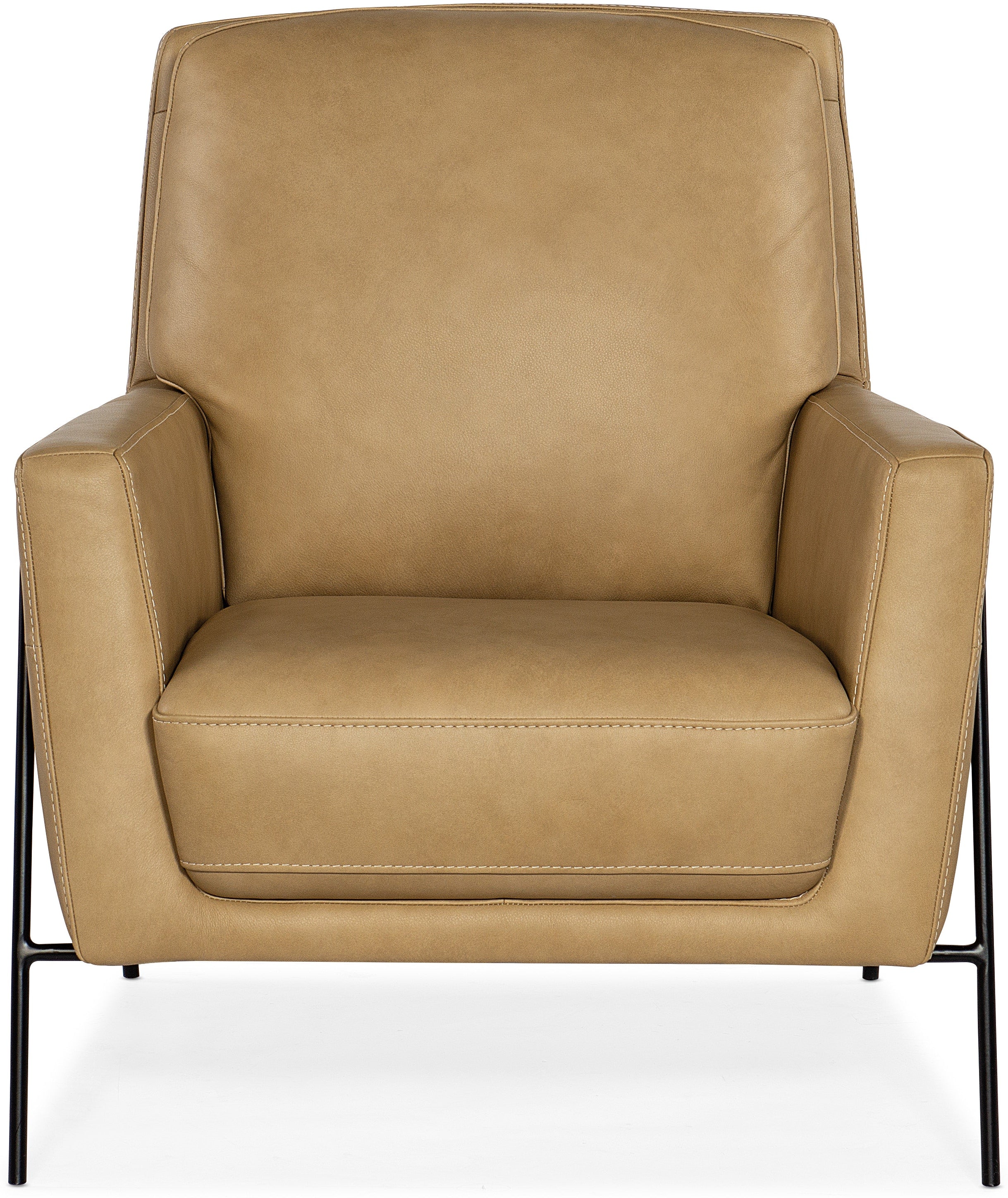 Hooker Furniture Living Room Amette Metal Frame Club Chair