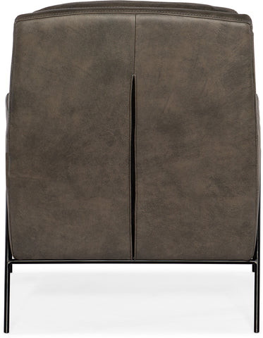 Hooker Furniture Living Room Amette Metal Frame Club Chair