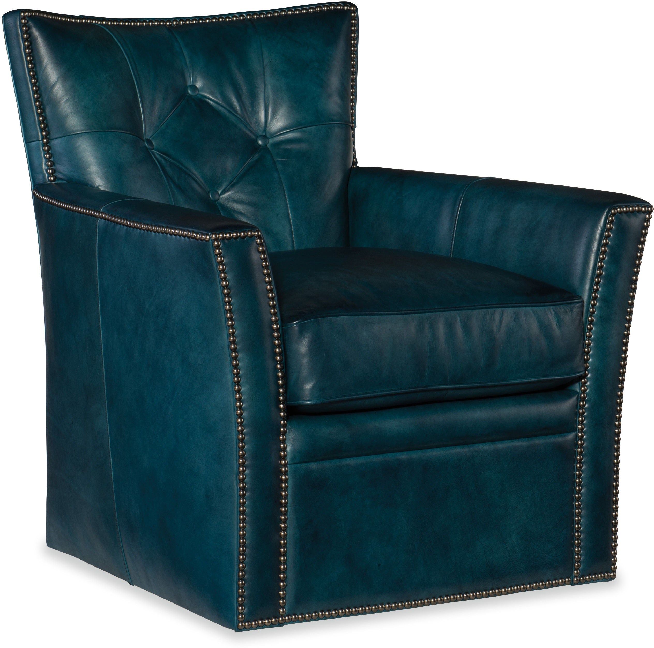 Hooker Furniture Living Room Conner Swivel Club Chair