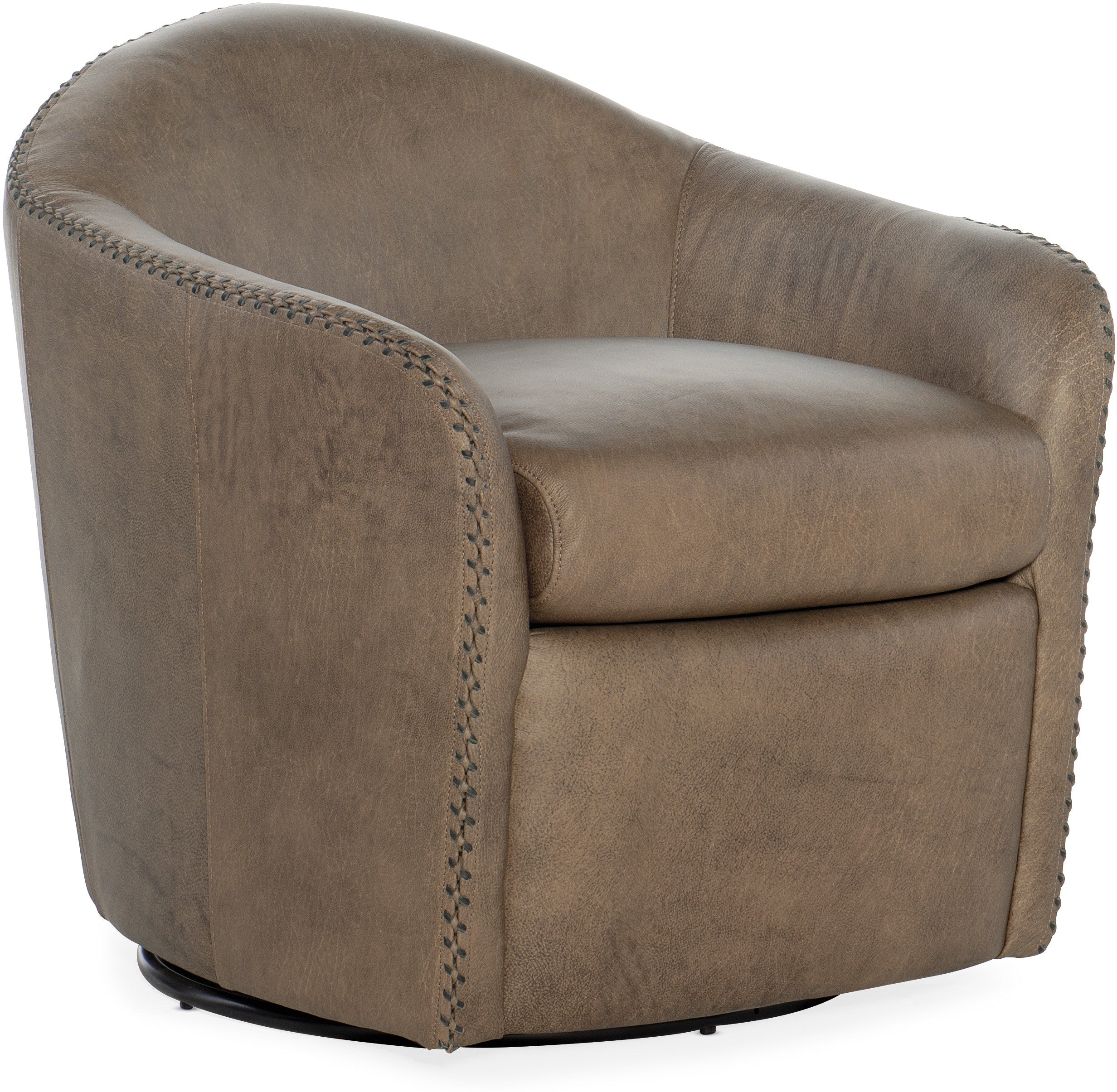 Hooker Furniture Living Room Roper Swivel Club Chair