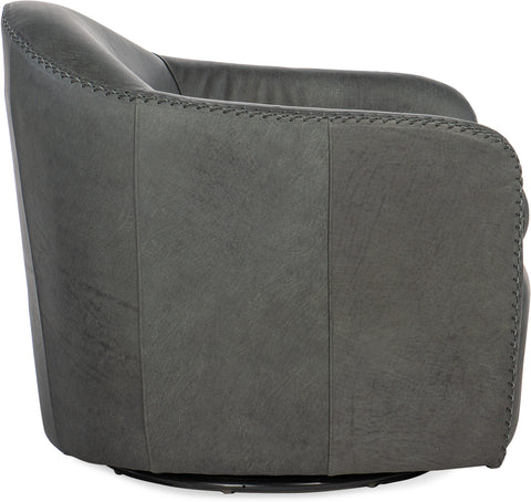 Hooker Furniture Living Room Roper Swivel Club Chair