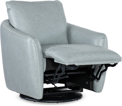 Hooker Furniture Living Room Bonnie Swivel with Power Footrest