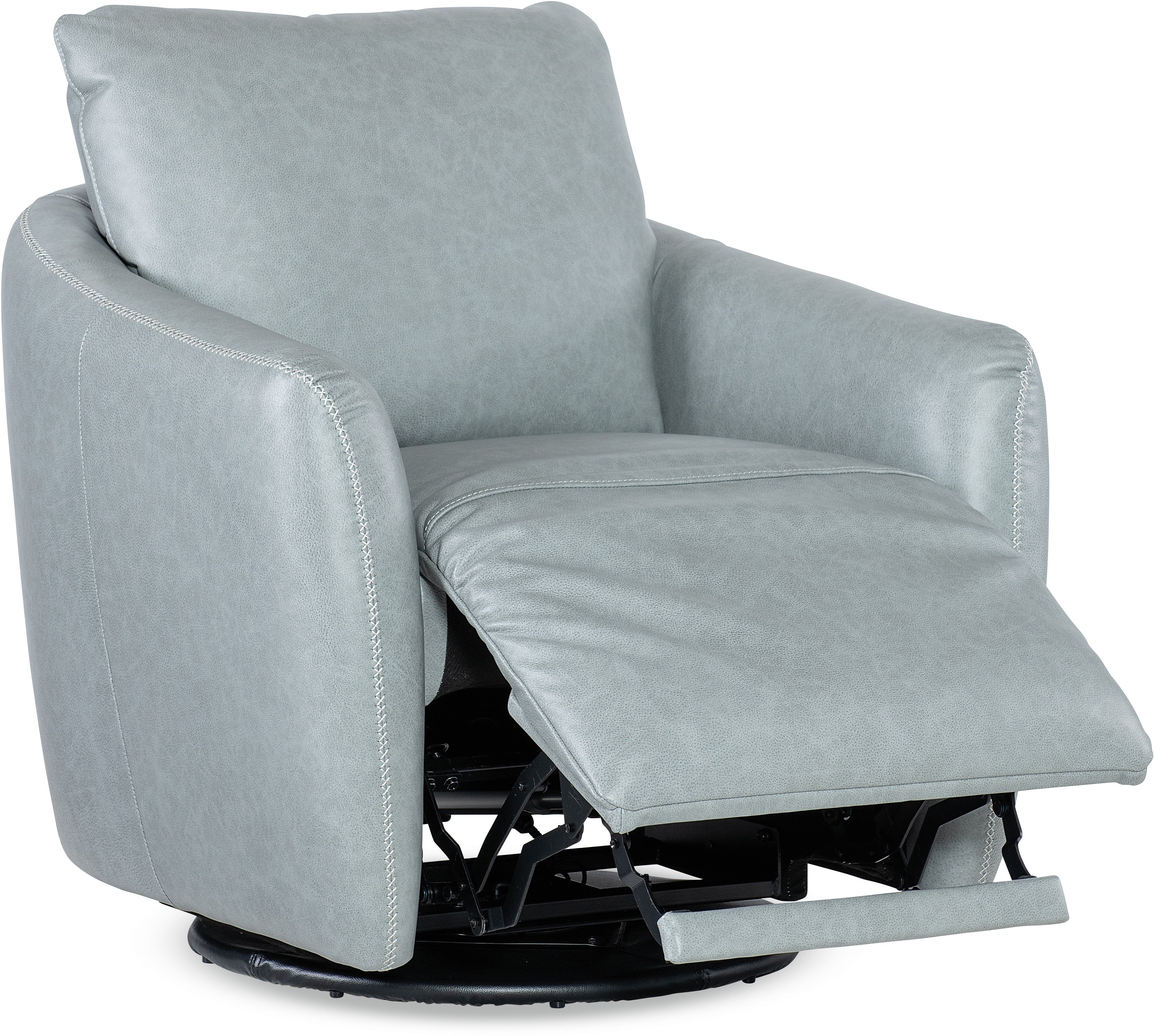 Hooker Furniture Living Room Bonnie Swivel with Power Footrest