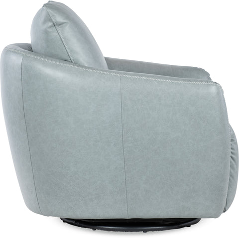 Hooker Furniture Living Room Bonnie Swivel with Power Footrest