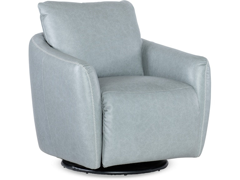 Hooker Furniture Living Room Bonnie Swivel with Power Footrest
