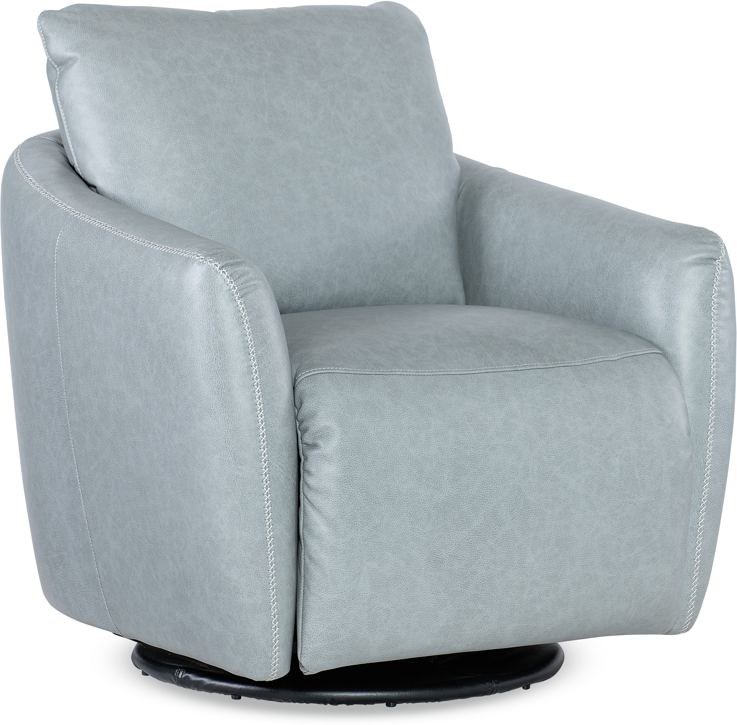 Hooker Furniture Living Room Bonnie Swivel with Power Footrest