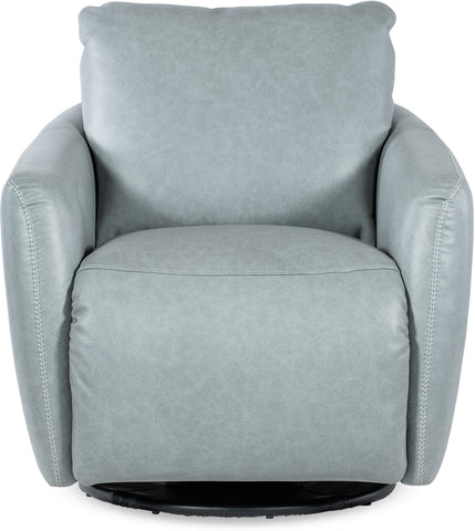 Hooker Furniture Living Room Bonnie Swivel with Power Footrest