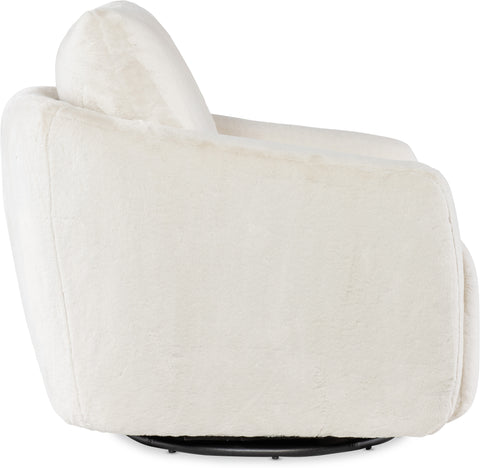 Hooker Furniture Living Room Bonnie Swivel Chair with Power Footrest