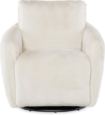 Hooker Furniture Living Room Bonnie Swivel Chair with Power Footrest