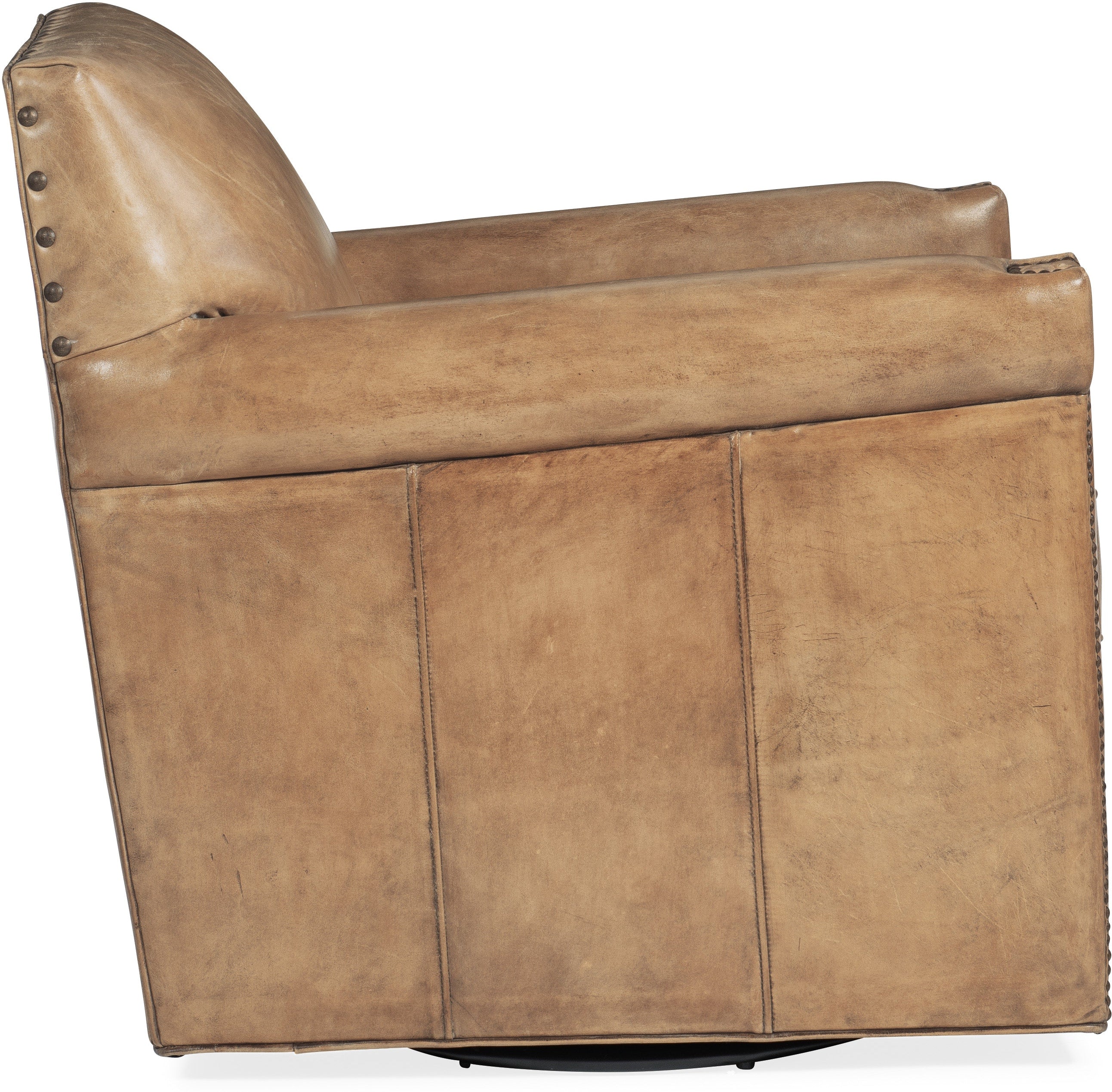 Hooker Furniture Living Room Potter Swivel Club Chair