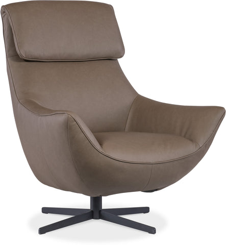 Hooker Furniture Living Room Hughes Swivel Chair