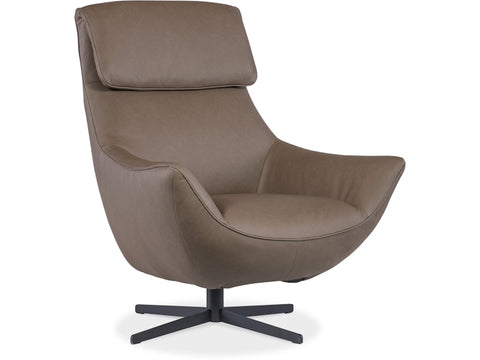 Hooker Furniture Living Room Hughes Swivel Chair
