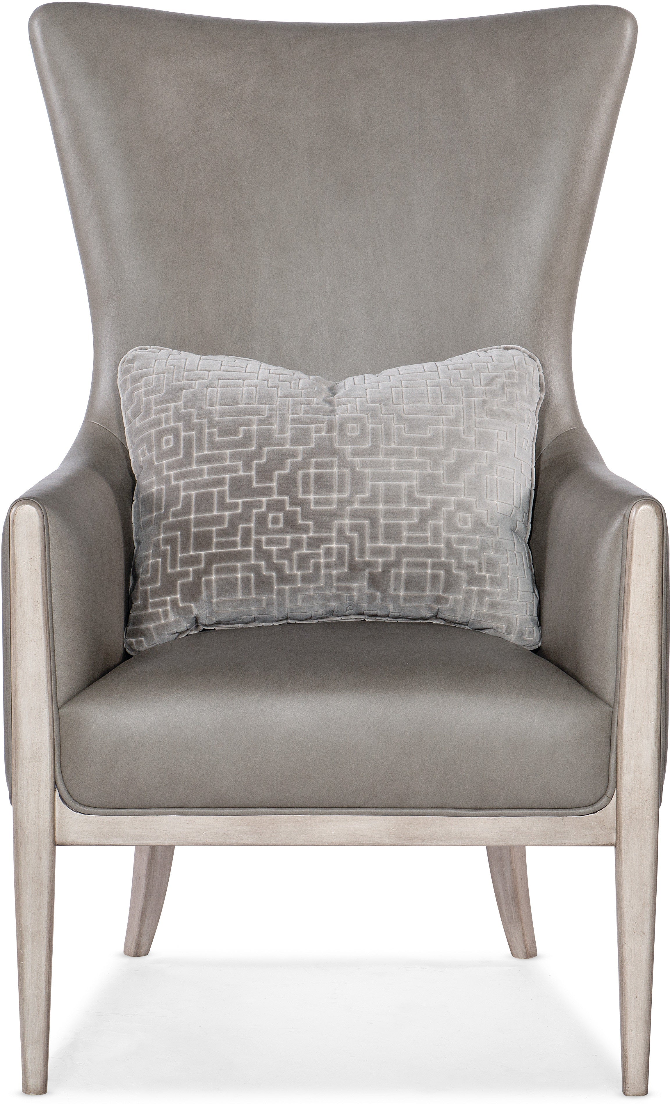 Hooker Furniture Living Room Kyndall Club Chair with Accent Pillow