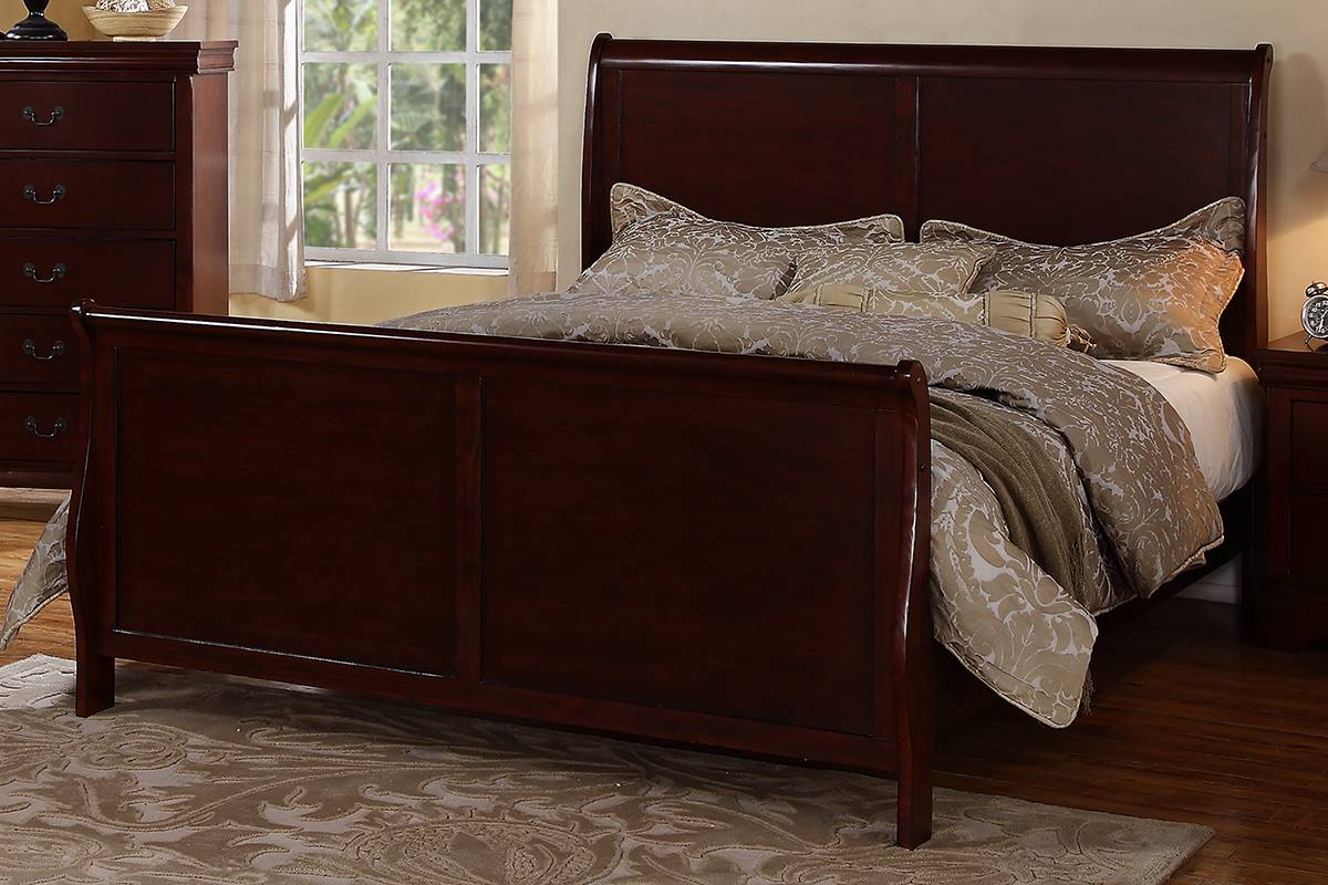 E.King Bed Model F9231Ek By Poundex Furniture