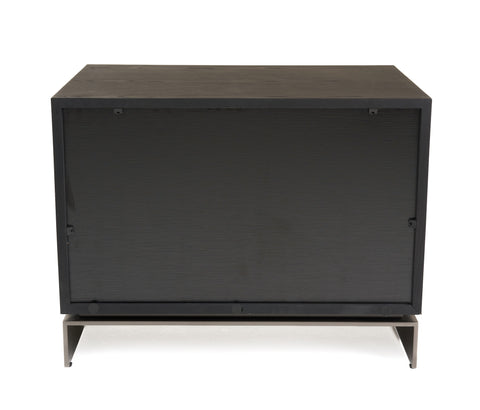 Lamod Cirque Modern Black Ash Nightstand Model VGVC-N2368