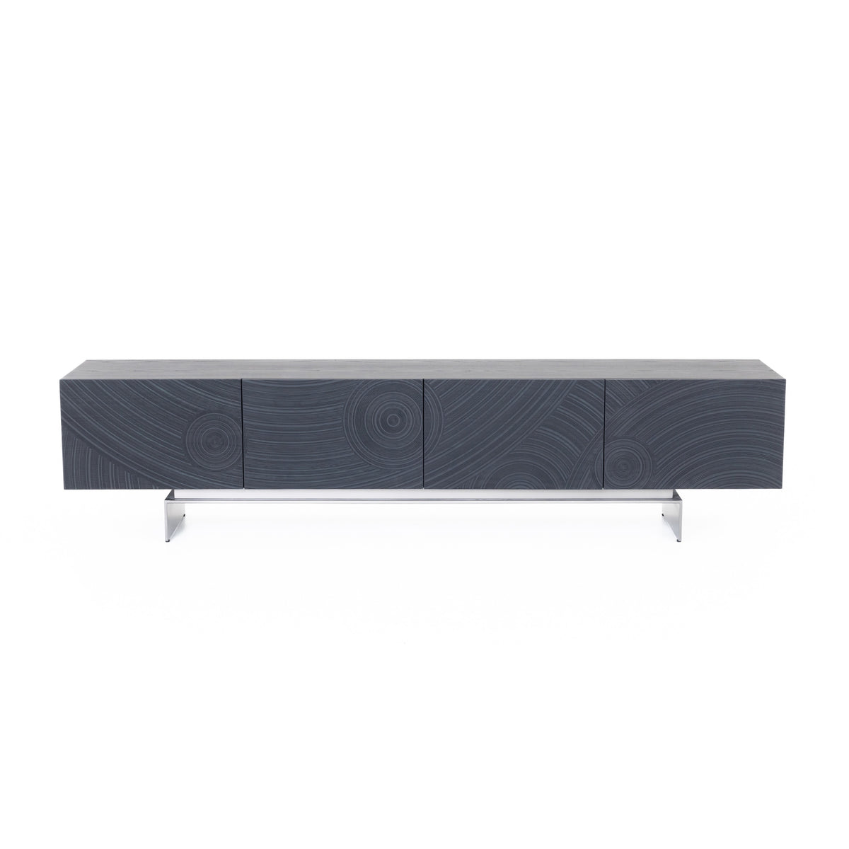 Lamod Cirque Modern Black Ash Tv Stand Model VGVC-TV2368-BLK