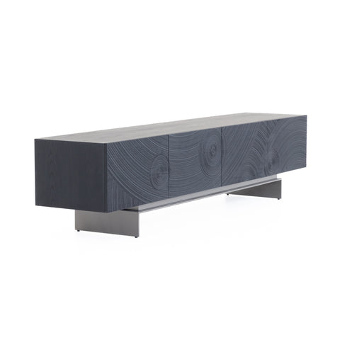 Lamod Cirque Modern Black Ash Tv Stand Model VGVC-TV2368-BLK