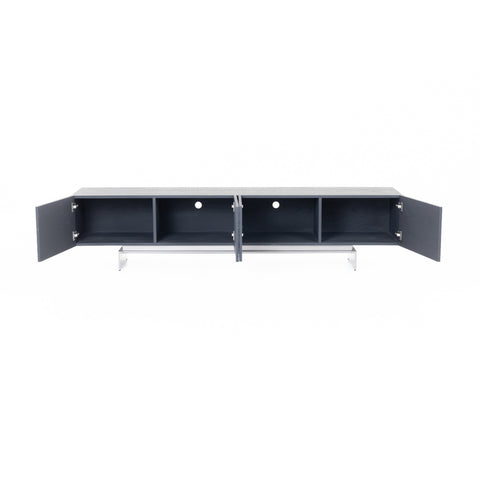 Lamod Cirque Modern Black Ash Tv Stand Model VGVC-TV2368-BLK
