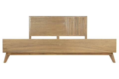 Modrest Claire Queen Contemporary Walnut Bed Model VGWDWIN-USQB-BED-Q