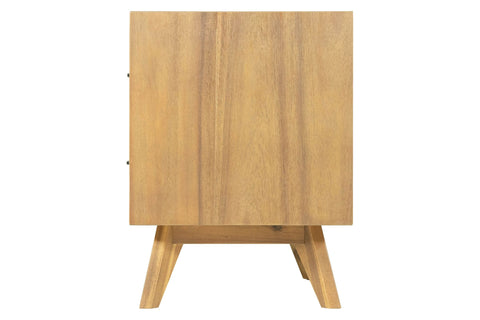Modrest Claire Contemporary Walnut Nightstand Model VGWDWIN-NST02-NS