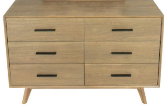 Modrest Claire Contemporary Walnut Dresser Model VGWDWIN-DR06-DRS