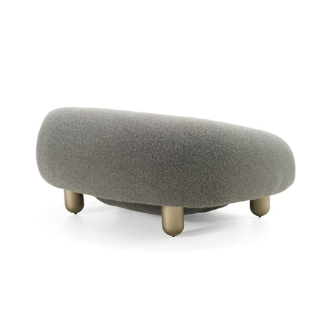 Divani Casa Clarity Contemporary Grey Fabric Accent Chair Model VGFA-SF2002